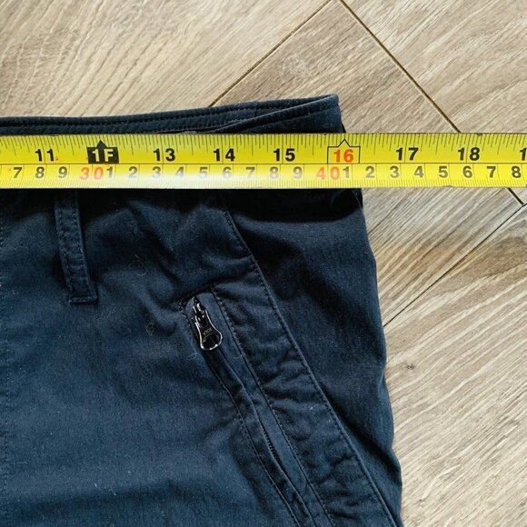 Merrell Womens Select Wick Capri Pants Blue Nylon Stretch Outdoors Size 10 - Picture 4 of 13